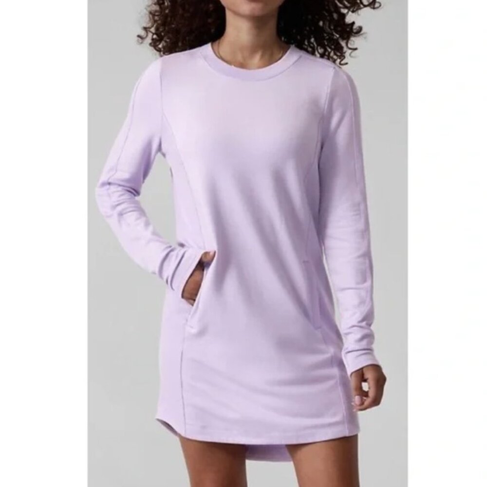 Athleta Purple Balance Dress